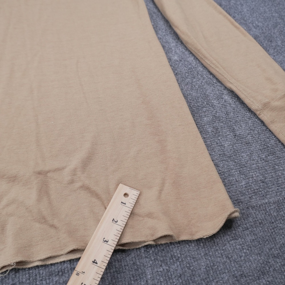 Vintage Duofold Thermal Henley Men M Tan Wool Blend Base Layer Made in USA - Picture 6 of 9